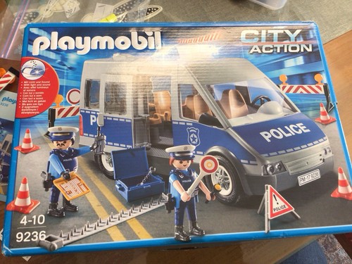 Playmobil city life polizeibus - life,