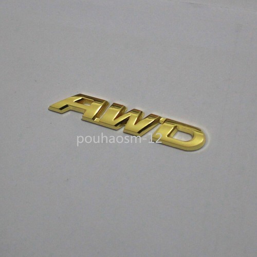 Golden awd small chrome - awd,
