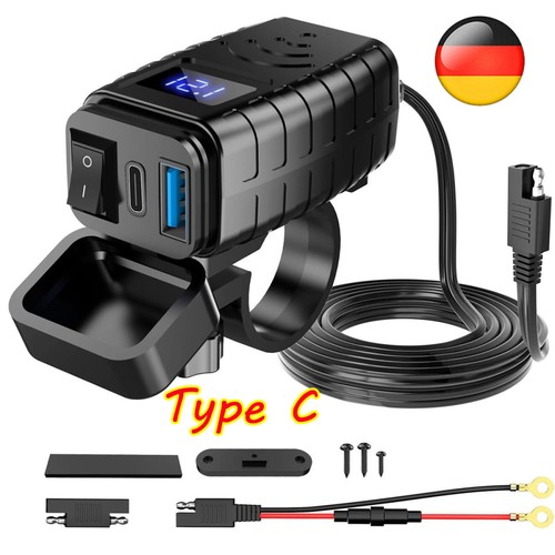 Motorrad lenker dual 12v - 12v, usb