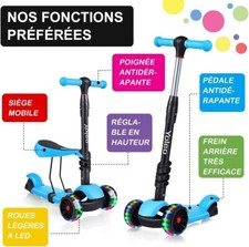 Blau 3-in-1 Kinder Roller mit