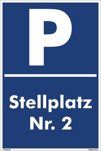 Parkplatz schild - 30, cm
