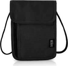 Brustbeutel Brusttasche Mit RFID Schutz,Anti-Diebstahl Unisex Reisegeldbeutel Kl
