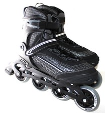 Herren Inline Skates ALU-SPEED Pro Inliner 90 mm  45 Top B-Ware 772 Stopper  +