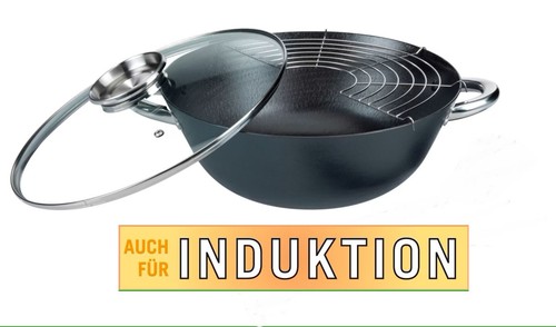 Gse wok gusseisen ø33cm - gse, gusseisen,