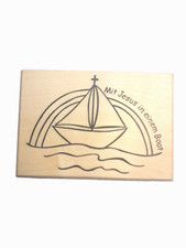 Stempel Konfirmation Kommunion Boot  Rayher