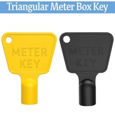 Dreieckiger METERKASTEN SCHLÜSSEL Gas Elektro Kasten Wasserschrank Schrank Ersatz