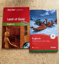 2 x Hueber Lektüren Englisch, ab 5. Klasse, mit CD
