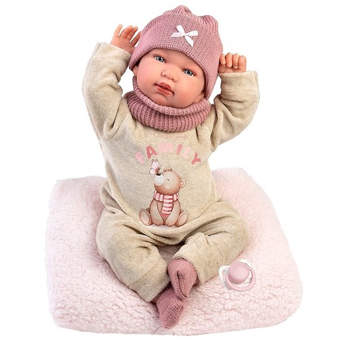 Llorens babypuppe tina cm - babypuppe,