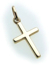 Neu anhänger kreuz gold 585 - neu,