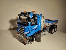 LEGO Technik 8052 Container Truck 100% Komplett Ohne Anleitung Ohne OVP