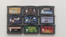 GBA Nintendo Gameboy Advanced Spiele Konvolut nur Module z.B. Lord of The Ring