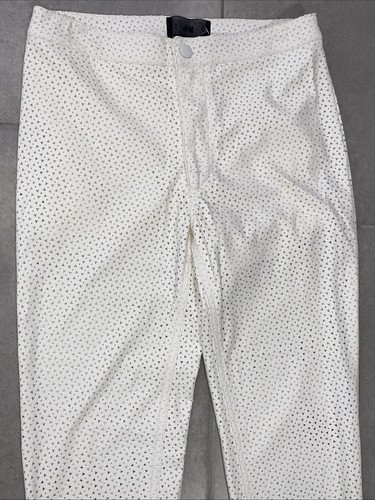 Weiße tolle lederhose - pu,
