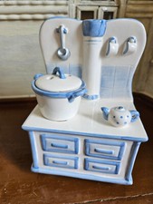 (RB)5025-1683, alte Puppenhaus Möbel, Herd, Spielzeug Deko