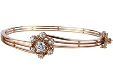 Jugendstil  585 Rotgold Gold