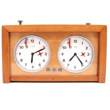 Tischuhr Ruhla Garde Holz