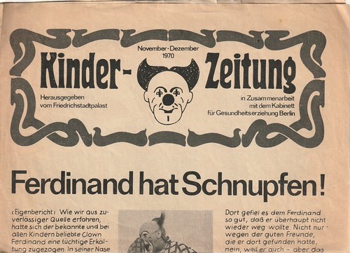 Programmheft kinder zeitung - programmheft,