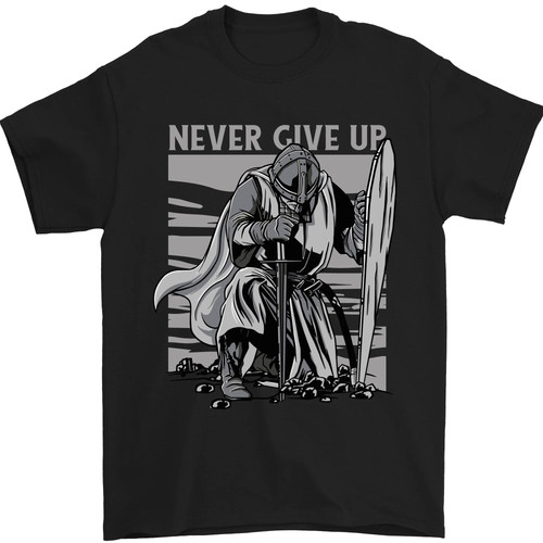 Teutonic knight never give - never, up
