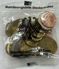 Deutschland Euro " J "  2002 Starter-Kit Münzen 10,23 Euro Nominalwert  20,--DM