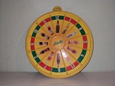 LIBELLA Dartscheibe: seltene vintage Getränke-Werbung, beidseitig 70er/80er Deko