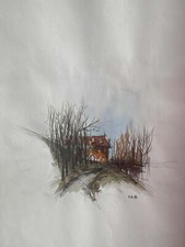 ZEICHNUNG AQUARELL MALEREI