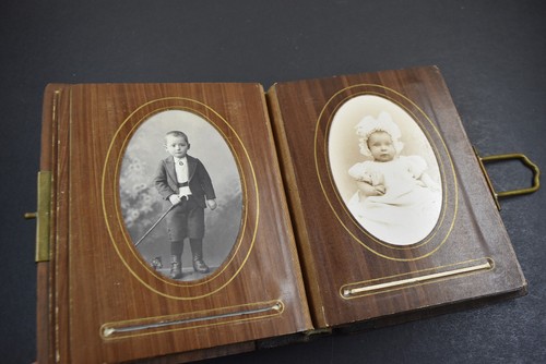 Antikes fotoalbum buchform - antikes,