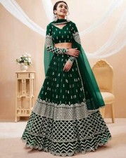 Grün Lehenga Choli Hochzeit