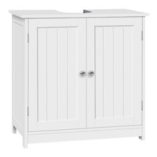 Woltu Waschbeckenunterschrank Unterschrank Waschbecken Badunterschrank Weiß