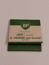 Streichholzheftchen, BP, BP