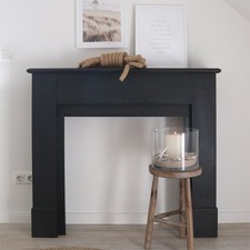 Kaminkonsole scandic aus - aus, holz