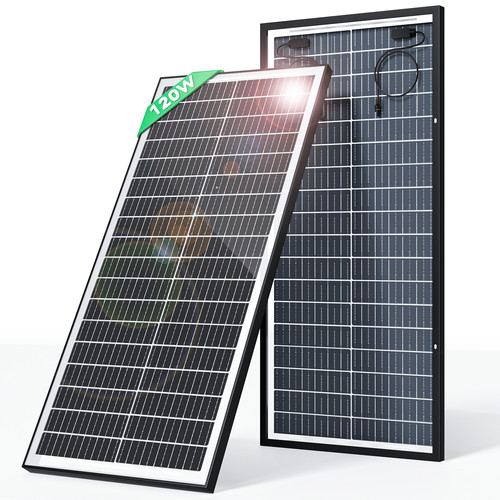 120w bifaziale solarpanel - bifaziale, glas