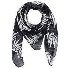 Baumwolltuch Hanfblatt groß