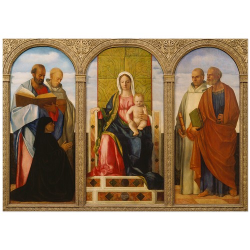 Giovanni bellini pala priuli - bellini,,