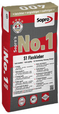 1,98€/kg 25kg SOPRO No.1 Flexkleber S1 Fliesenkleber Naturstein Kleber