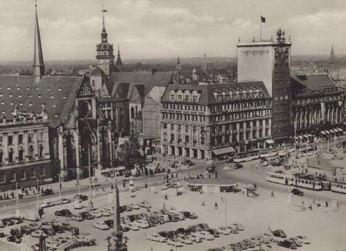 Alte ansichtskarte leipzig - ansichtskarte,