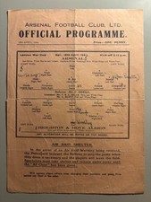 1941/42 Arsenal v Brighton &