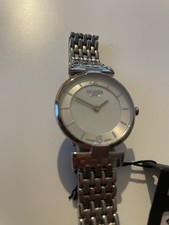 Boccia Damen Armbanduhr Titanium silber Saphirglas   NEU