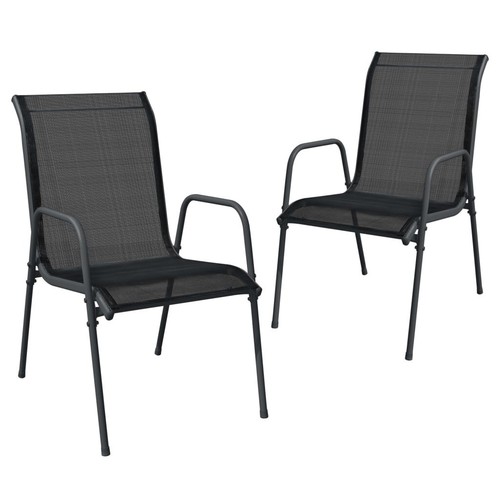Gartenstuhl 2er set metall - 2er,