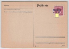 Sudetenland Postkarte mit