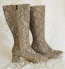 Schaftstiefen Schlangenlook