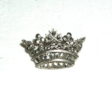 Antike Silber Brosche als