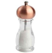 T&G Woodware Kupferoptik Kugel Salzmühle 1 x 15 cm