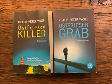 Thriller  2 x TB Klaus-Peter Wolf Ostfriesenkiller Ostfriesengrab (Klaasen 1,3)
