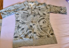 Blinde Date Jacke, Mädchen, Damen, S, Grau, Langarm, Casual, sweatjacke