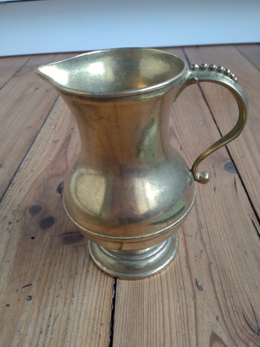 Messingkrug messing vase antik - messingkrug,