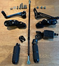 Wunderkind Footpeg‘s,vorverlegte Fußrasten , Indian Scout Bobber,Fußrastenanlage