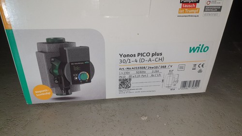 Wilo yonos pico plus 4 - plus, 30/1-4