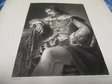 Stahlstich , 150 Jahre alt 