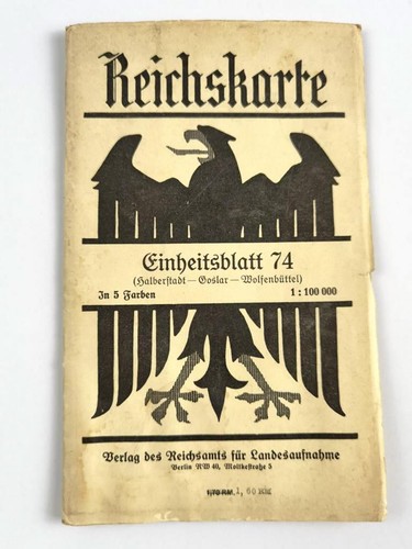 Reichskarte einheitsblatt 74 - reichskarte,,