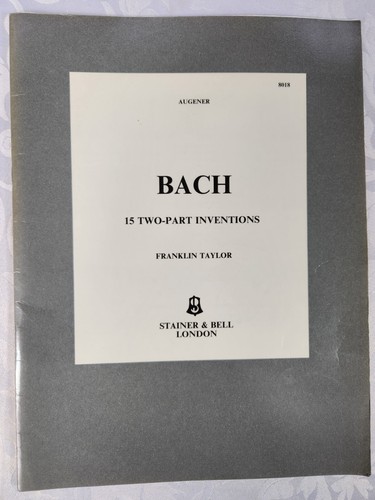 Bach 15 zweiteilige - 15,