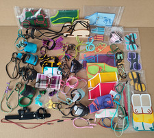 Zubehör für Schleich Pferde Handarbeit Konvolut Sattel Decke Halfter Longiergurt